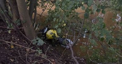 Nietrzeźwy motocyklista zderzył się z sarną